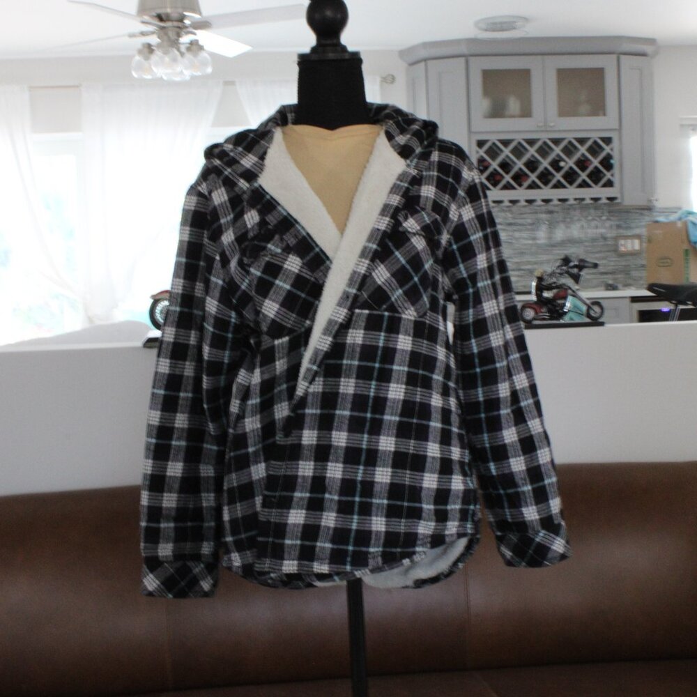 Plaid Winter Jacket (XL)